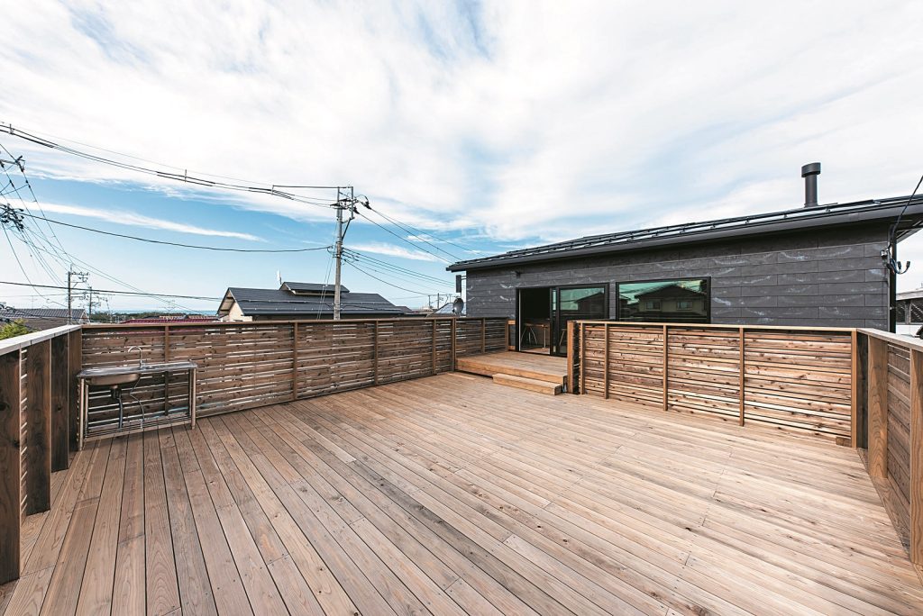 巨大ベランダ アルミ製 デッキ